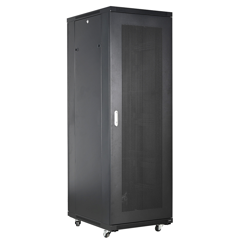 Gabinete en rack para servidores perforado con onda plana de 42u y 19 pulgadas