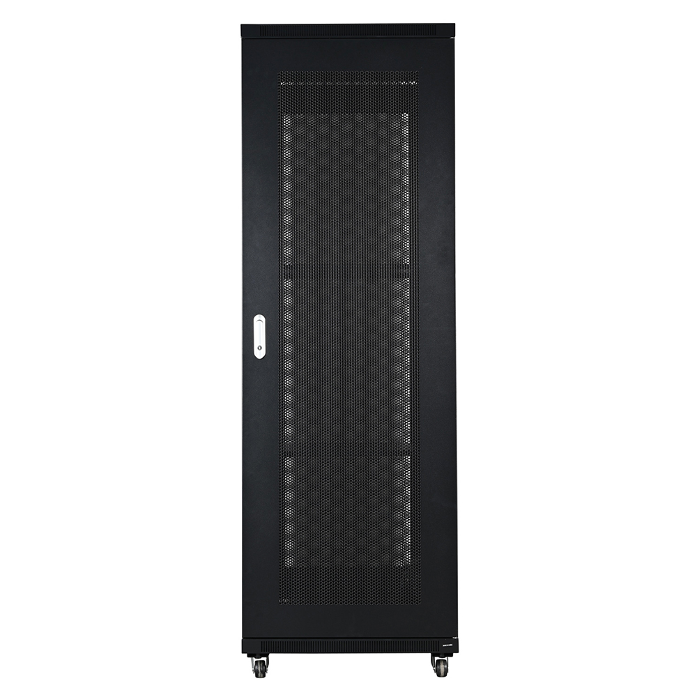 Gabinete en rack para servidores perforado con onda plana de 42u y 19 pulgadas