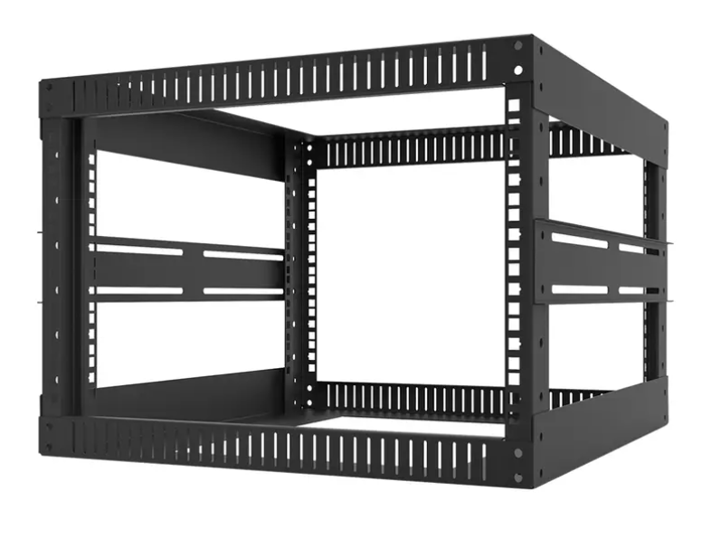 19 pulgadas 4 post rejilla abierta con pies de pie