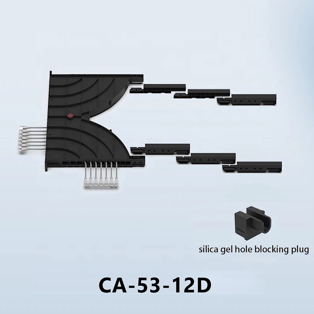Bandeja de gestión de cables de tipo canal montado en rack