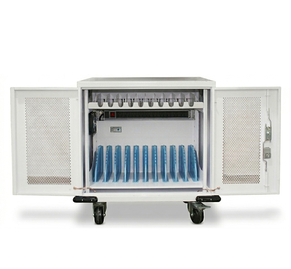 Gabinete de carga de la serie básica Webit de 20 puertos: solución de carga segura de CA y USB-C