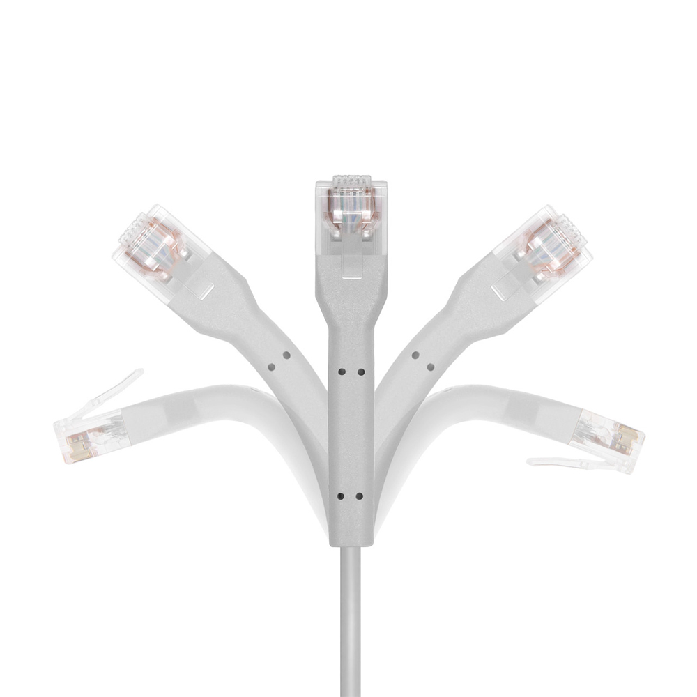 Cable de conexión delgado y flexible Cat6: cable de red RJ45 flexible de alto rendimiento