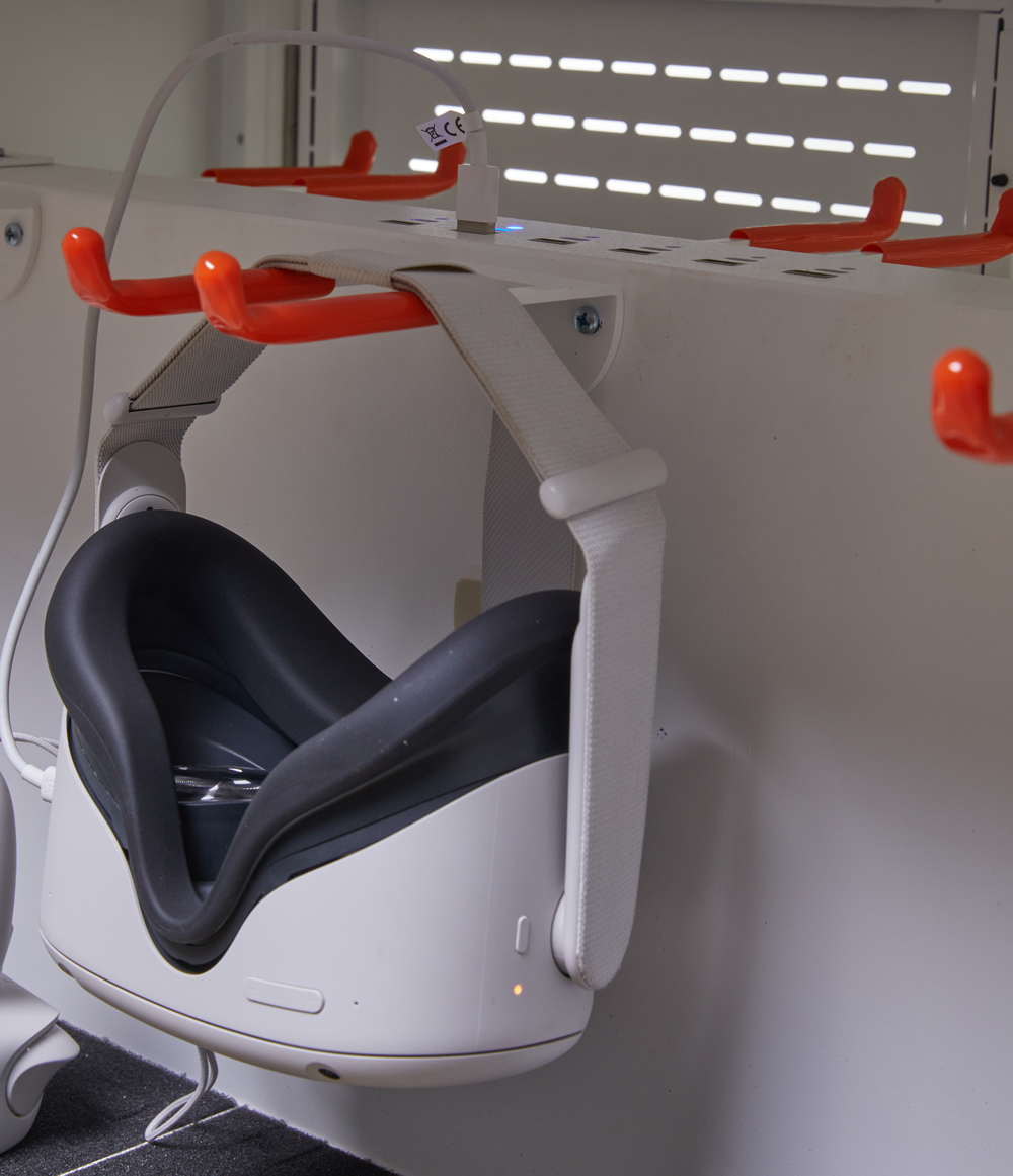 Puerto de carga de realidad virtual