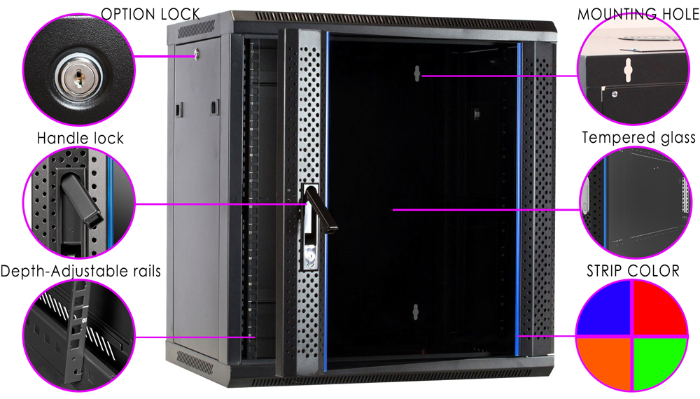 Gabinete-de-datos-de-pared-de-vidrio-serie-WEBIT-3NB