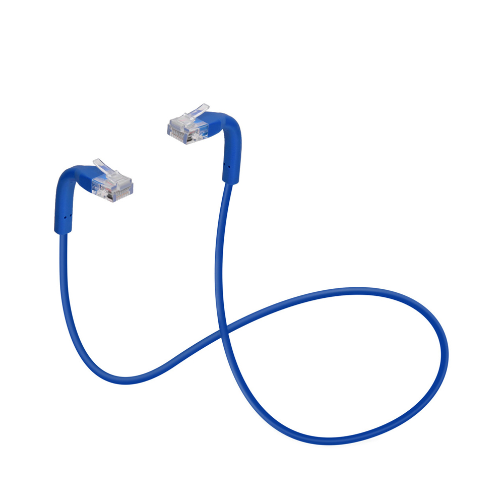 Cable de conexión delgado y flexible Cat6: cable de red RJ45 flexible de alto rendimiento