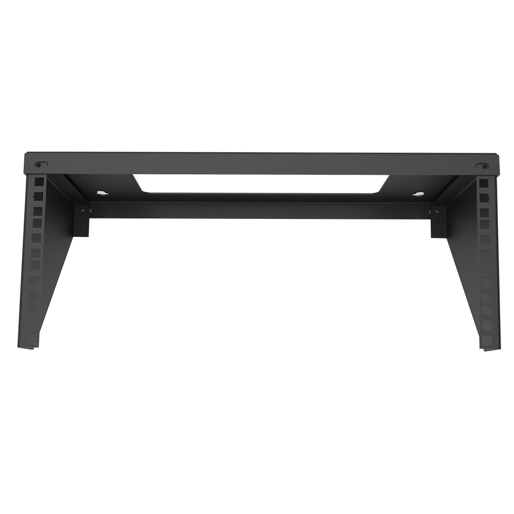 Soporte de rack de montaje en pared vertical de 4U de 19 pulgadas para interruptor de red y panel de conexión