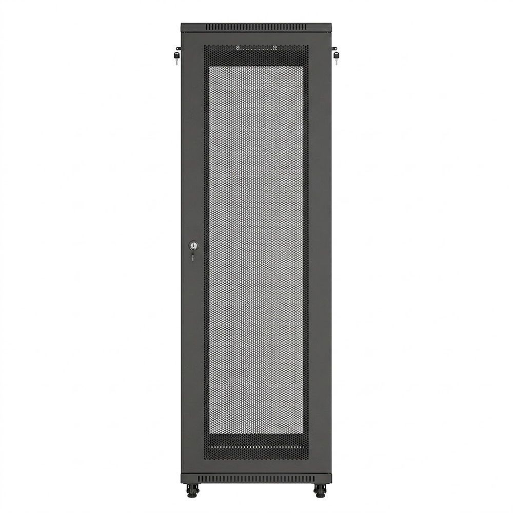 WEBIT Gabinete rack para servidores independiente Slimline 42U 600x800 | Tipo de puerta de malla única