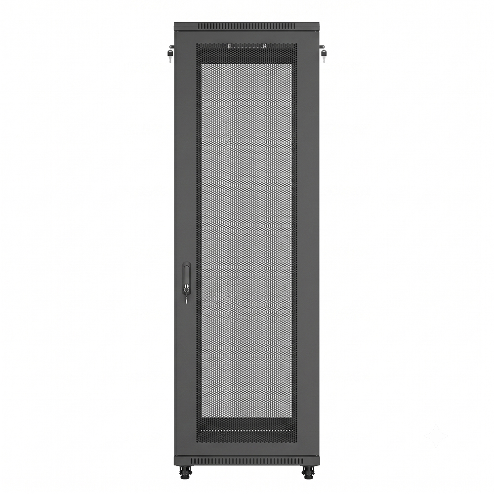 WEBIT Gabinete rack para servidores independiente Slimline 42U 600x800 | Tipo de puerta de malla única